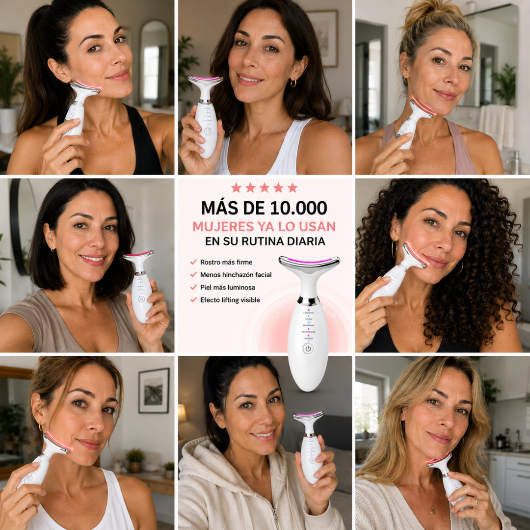 LumiLift™ 7 en 1 - Recupera la firmeza de tu rostro