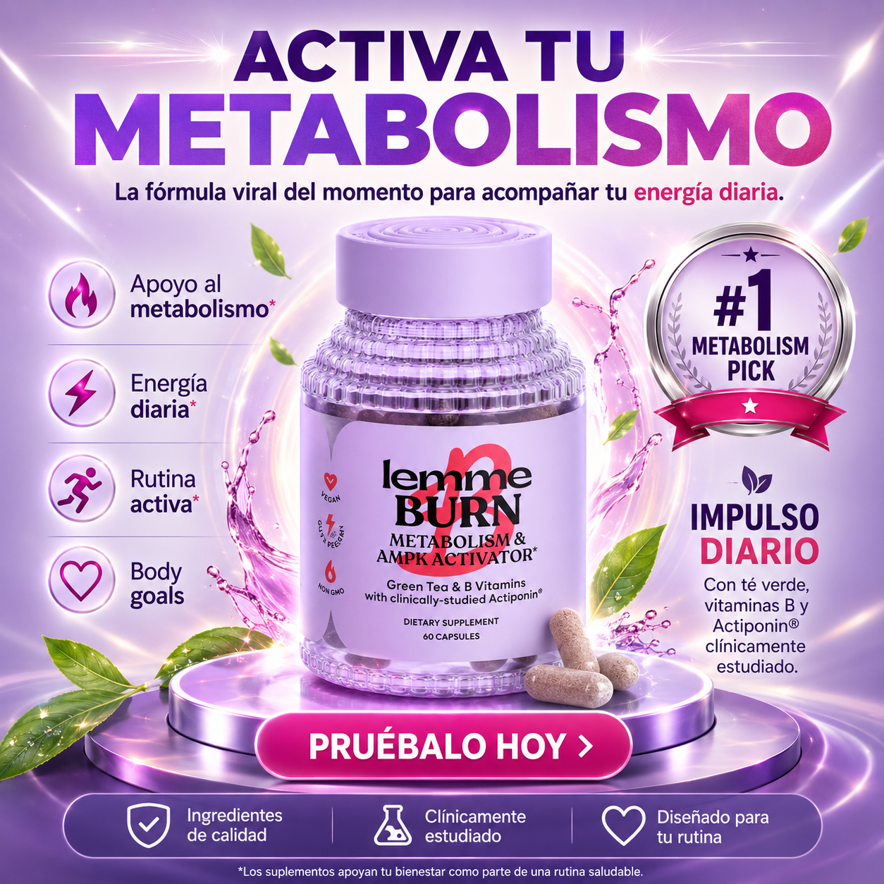 LEMME - Mejor piel, mejor sueño, menos estrés, más energía