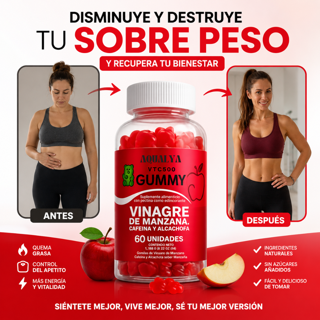 VTC500 GUMMY™ - MENOS ANTOJOS, MÁS RESULTADOS