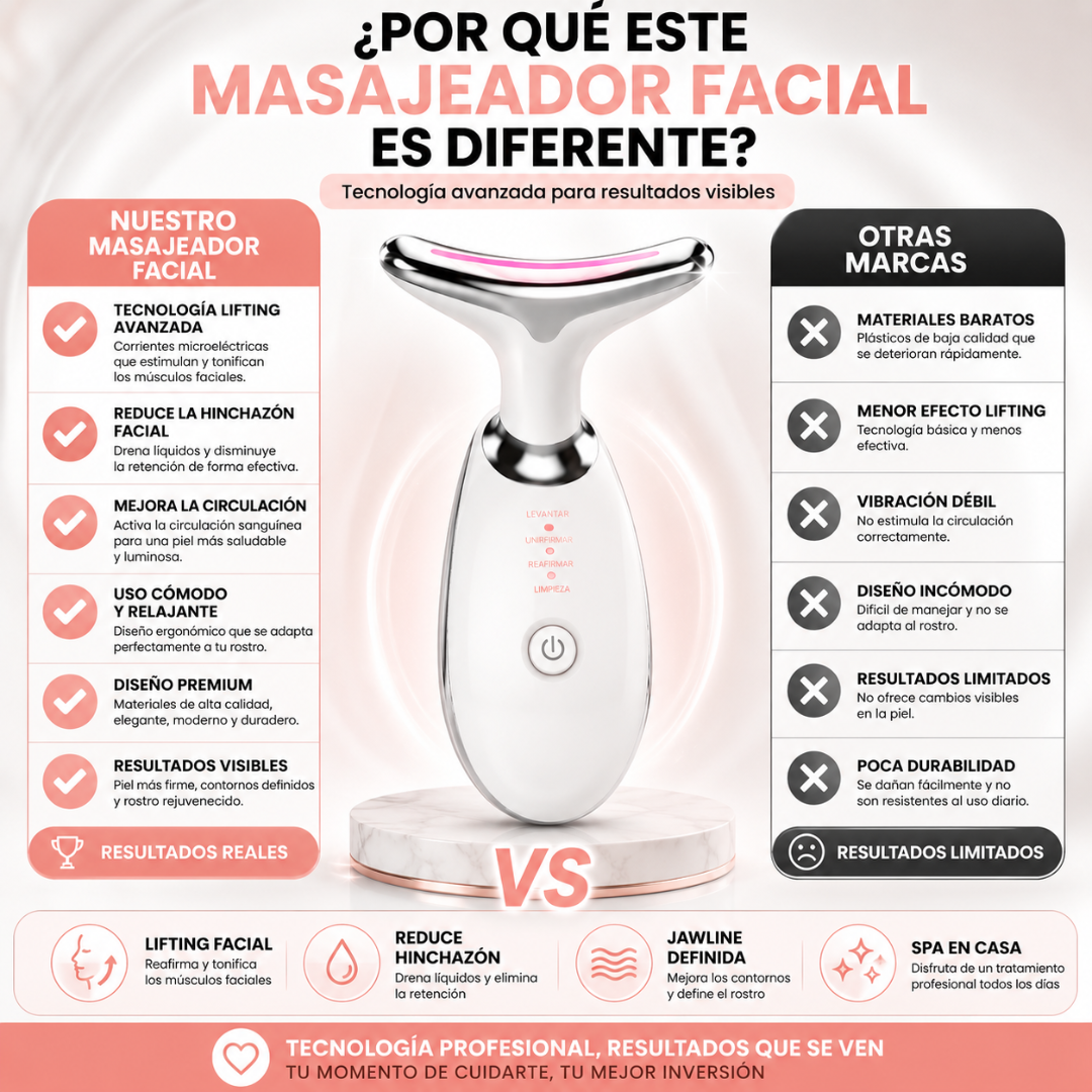 LumiLift™ 7 en 1 - Recupera la firmeza de tu rostro