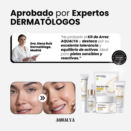 AQUALYA RICE SKIN RITUAL - El secreto de una piel suave luminosa y perfecta