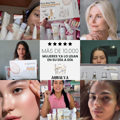 AQUALYA RICE SKIN RITUAL - El secreto de una piel suave luminosa y perfecta