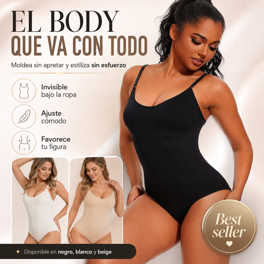 Body Moldeador Sin Costuras — La ropa interior que nadie sabe que llevas