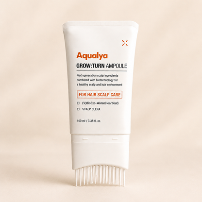 AQUALYA SERUM CAPILAR COREANO - Cabello más fuerte desde la raíz.