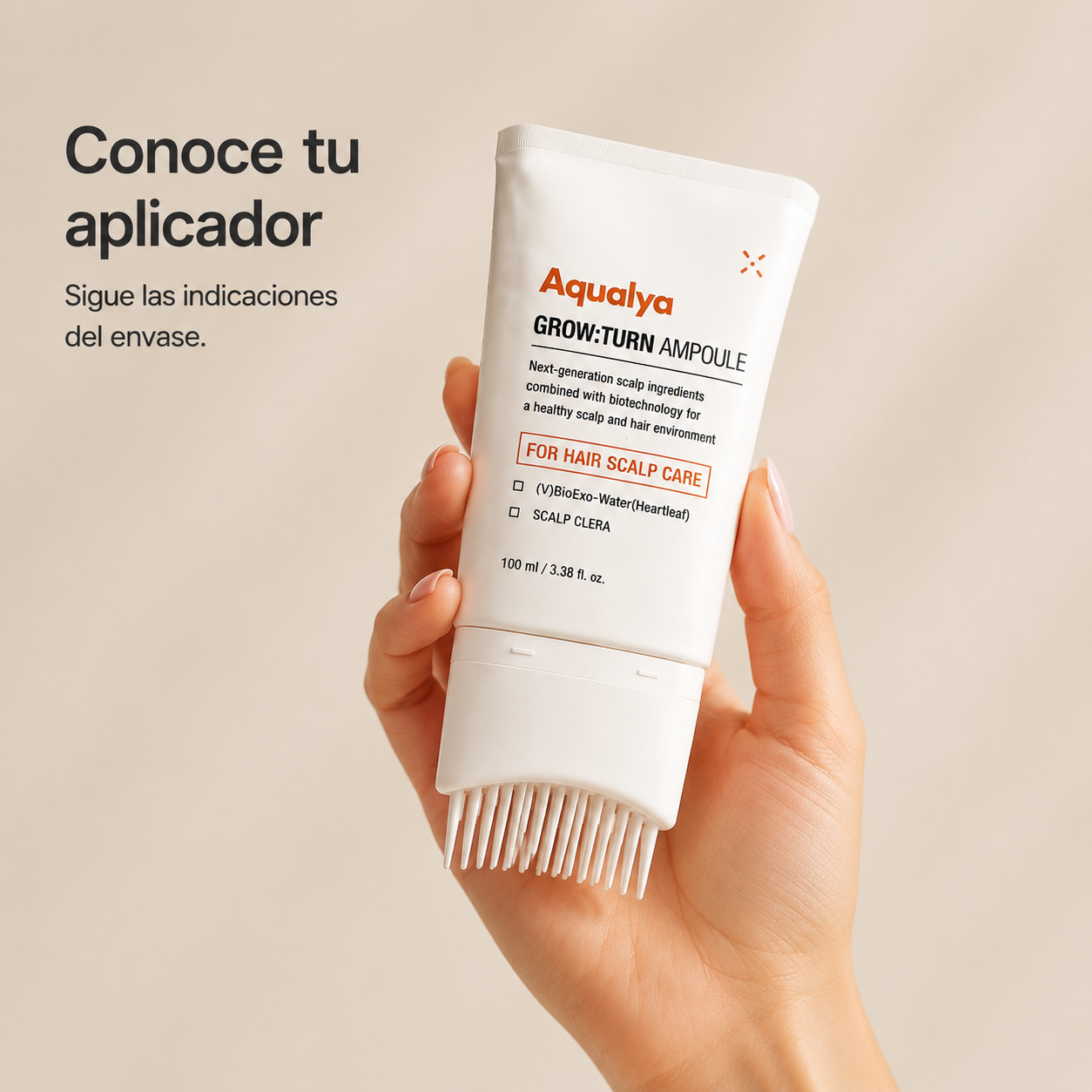 AQUALYA SERUM CAPILAR COREANO - Cabello más fuerte desde la raíz.