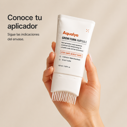 AQUALYA SERUM CAPILAR COREANO - Cabello más fuerte desde la raíz.