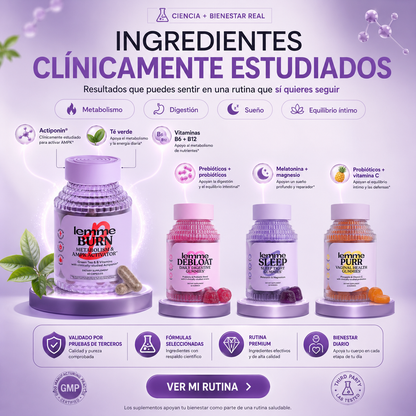 LEMME - Mejor piel, mejor sueño, menos estrés, más energía