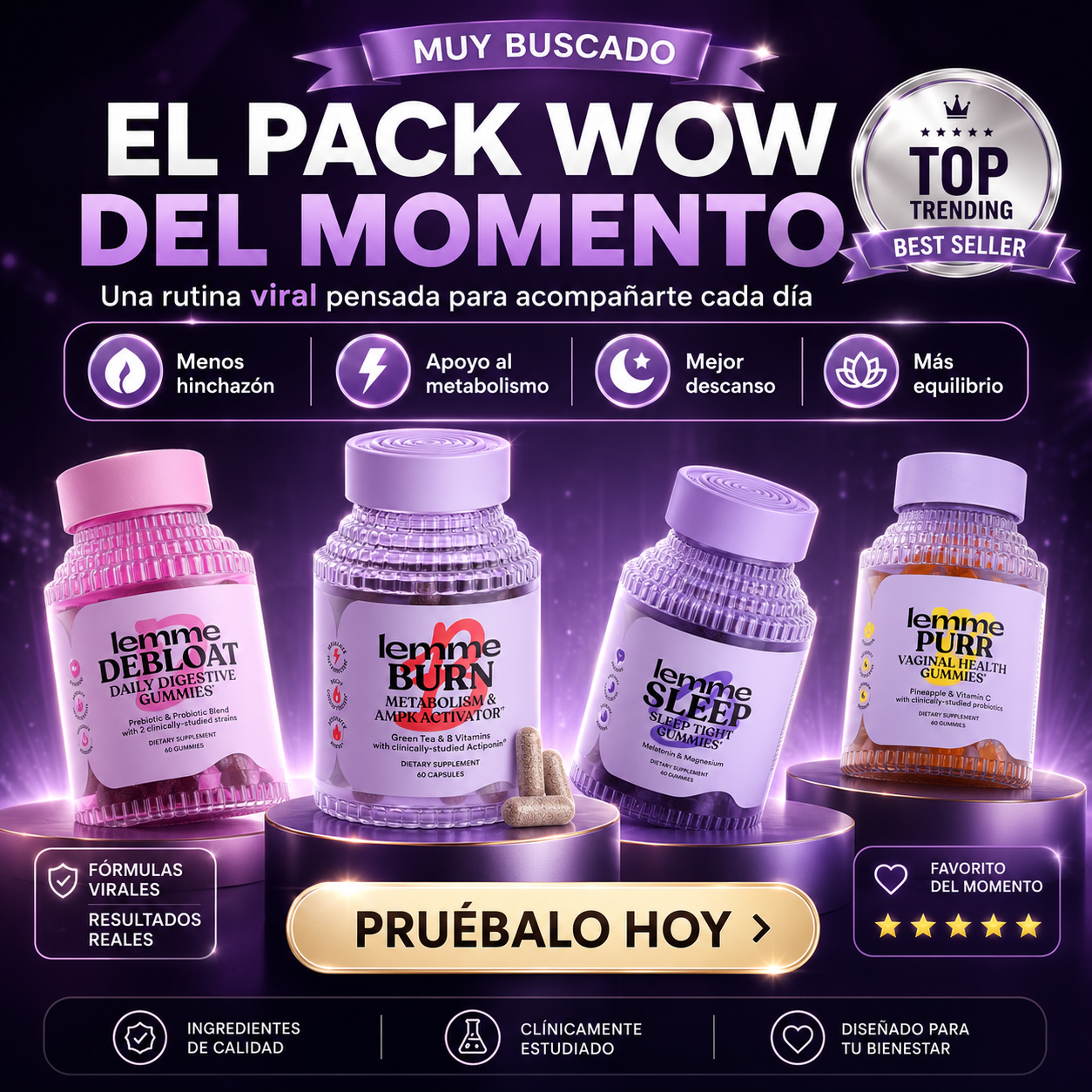 LEMME - Mejor piel, mejor sueño, menos estrés, más energía